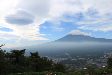 2011/09/30カチカチ山展望台からの富士山