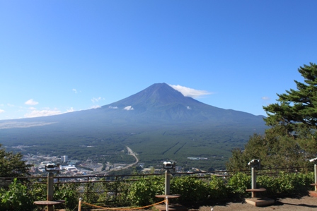 2011/09/19カチカチ山展望台からの富士山