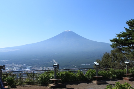 2011/09/28カチカチ山展望台からの富士山
