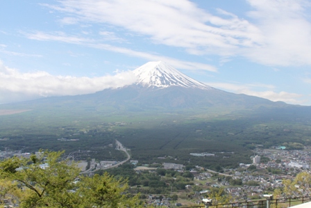 2012年05月16日　カチカチ山展望台からの富士山