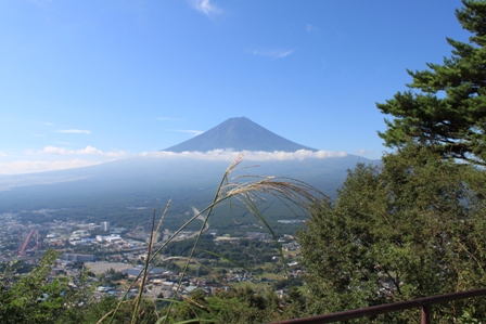 2011/09/08カチカチ山展望台からの富士山
