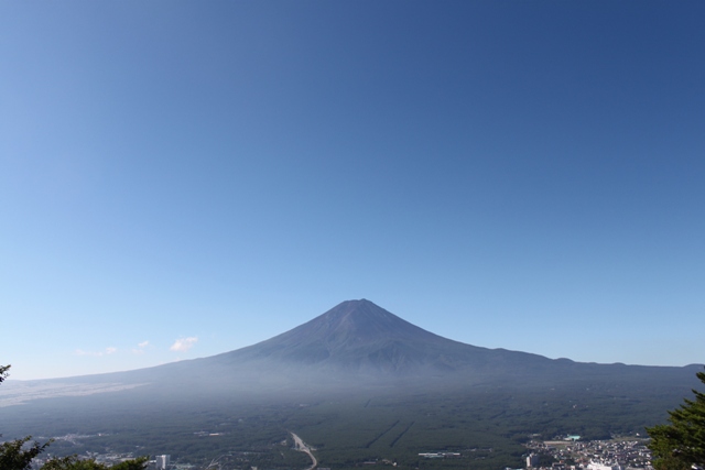 2011/09/15カチカチ山展望台からの富士山