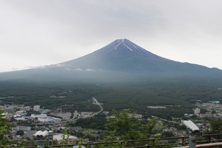 2013年06月20日　カチカチ山展望台からの富士山
